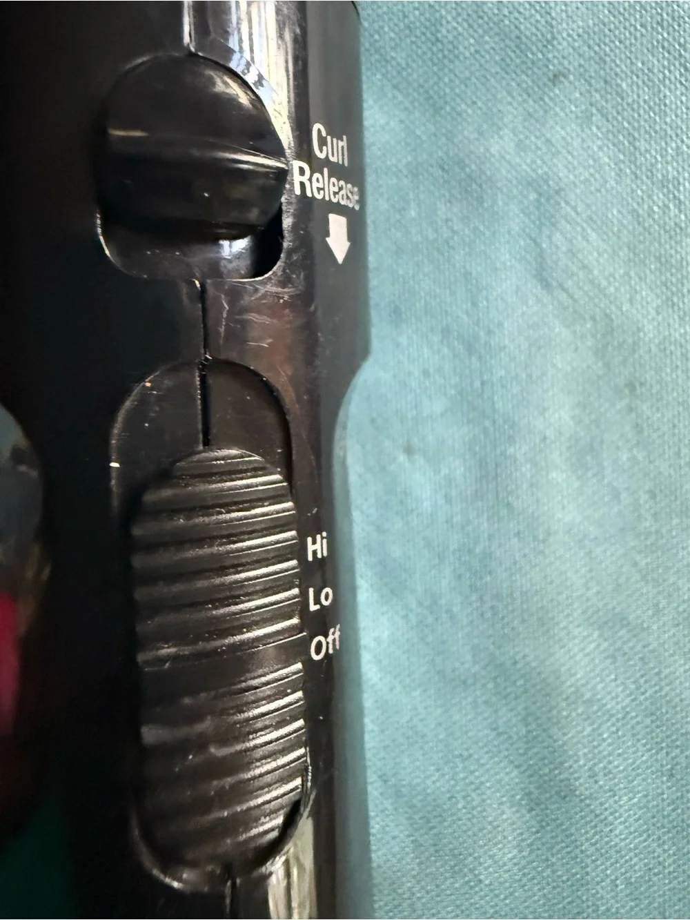 Vidal Sassoon Black Rotating Styling Brush for Men